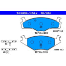 Bremsensatz, Scheibenbremse