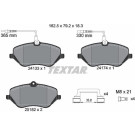 Textar | Bremsbelagsatz, Scheibenbremse | 2413303