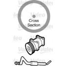 509166 Dichtung, Kühlmittelrohrleitung