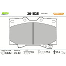 301535 Bremsbelagsatz, Scheibenbremse ESSENTIAL
