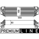 Mahle | Ladeluftkühler | CI 185 000P