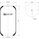FEBI BILSTEIN 45145 Federbalg, Luftfederung