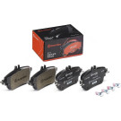 Brembo | Bremsbelagsatz, Scheibenbremse | P 50 094X