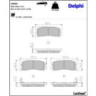 Delphi Bremsbelagsatz, Scheibenbremse LP955