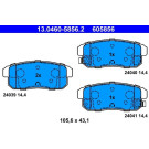 13.0460-5856.2 Bremsbelagsatz, Scheibenbremse
