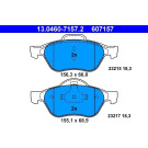 13.0460-7157.2 Bremsbelagsatz, Scheibenbremse