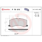 Brembo | Bremsbelagsatz, Scheibenbremse | P 79 010