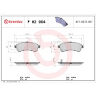 Brembo | Bremsbelagsatz, Scheibenbremse | P 82 004