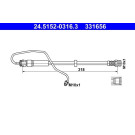 ATE | Bremsschlauch | 24.5152-0316.3