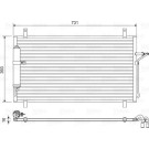 814496 Kondensator, Klimaanlage 814496 Kondensator, Klimaanlage