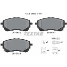 Textar Bremsbelagsatz, Scheibenbremse Q+ 2614901 Textar Bremsbelagsatz, Scheibenbremse Q+ 2614901