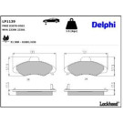 Delphi Bremsbelagsatz, Scheibenbremse LP1139 Delphi Bremsbelagsatz, Scheibenbremse LP1139