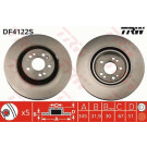 2 x TRW Bremsscheibe TRW SINGLE DF4222S