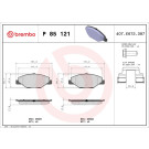 Brembo | Bremsbelagsatz, Scheibenbremse | P 85 121