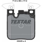 Textar Bremsbelagsatz, Scheibenbremse Q+ 2502902
