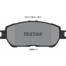 Textar | Bremsbelagsatz, Scheibenbremse | 2385501