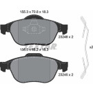 Textar | Bremsbelagsatz, Scheibenbremse | 2324802