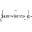BOSCH | Bremsschlauch | 1 987 476 837 BOSCH | Bremsschlauch | 1 987 476 837