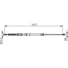 1 987 482 583 Seilzug, Feststellbremse