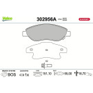 Valeo | Bremsbelagsatz, Scheibenbremse | 302956A