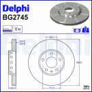 Delphi | Bremsscheibe | BG2745