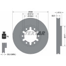 Textar | Bremsscheibe | 92138300