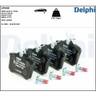 Delphi | Bremsbelagsatz, Scheibenbremse | LP565