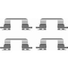Hella | Zubehörsatz, Scheibenbremsbelag | 8DZ 355 203-821