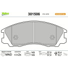 301506 Bremsbelagsatz, Scheibenbremse ESSENTIAL
