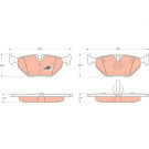 GDB1344 Bremsbelagsatz, Scheibenbremse COTEC GDB1344 Bremsbelagsatz, Scheibenbremse COTEC