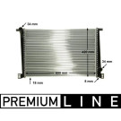 Mahle | Kühler, Motorkühlung | CR 1123 000P