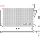 Denso | Kondensator, Klimaanlage | DCN15002