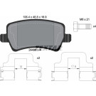 Textar Bremsbelagsatz, Scheibenbremse Q+ 2449602
