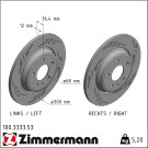 Zimmermann | Bremsscheibe | 100.3333.53