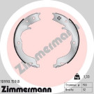 Zimmermann | Bremsbackensatz, Feststellbremse | 10990.159.8