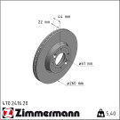 Zimmermann | Bremsscheibe | 470.2416.20