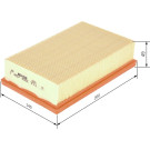 BOSCH 1 457 433 711 Luftfilter