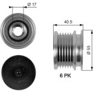 OAP7057 Generatorfreilauf DriveAlign™