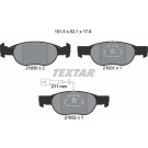 Textar | Bremsbelagsatz, Scheibenbremse | 2193002