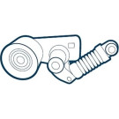 OE Germany | Riemenspanner, Keilrippenriemen | 05 2050 DC9000