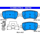 ATE | Bremsensatz, Scheibenbremse | 24.0110-0379.1 + 13.0460-2794.2