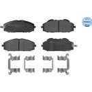 Meyle Bremsbelagsatz, Scheibenbremse MEYLE-ORIGINAL: True to OE 025 236 1118/W