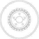 DF6923S Bremsscheibe TRW SINGLE DF6923S Bremsscheibe TRW SINGLE