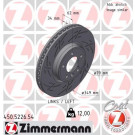 Zimmermann | Bremsscheibe | 450.5226.54