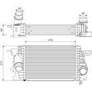 Valeo | Ladeluftkühler | 822912