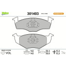 301403 Bremsbelagsatz, Scheibenbremse ESSENTIAL