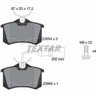 2355403 Bremsbelagsatz, Scheibenbremse