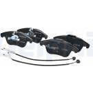 Delphi | Bremsbelagsatz, Scheibenbremse | LP2165