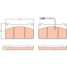 GDB5074 Bremsbelagsatz, Scheibenbremse GDB5074 Bremsbelagsatz, Scheibenbremse