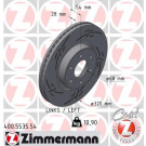 Zimmermann | Bremsscheibe | 400.5535.54